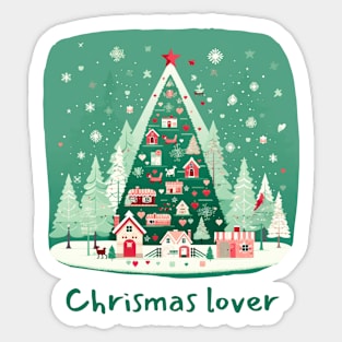 Christmas lover Sticker